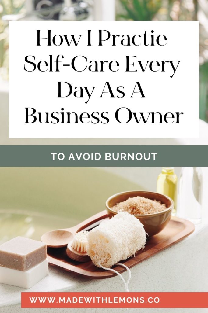 Self-Care for Busy Business Owners